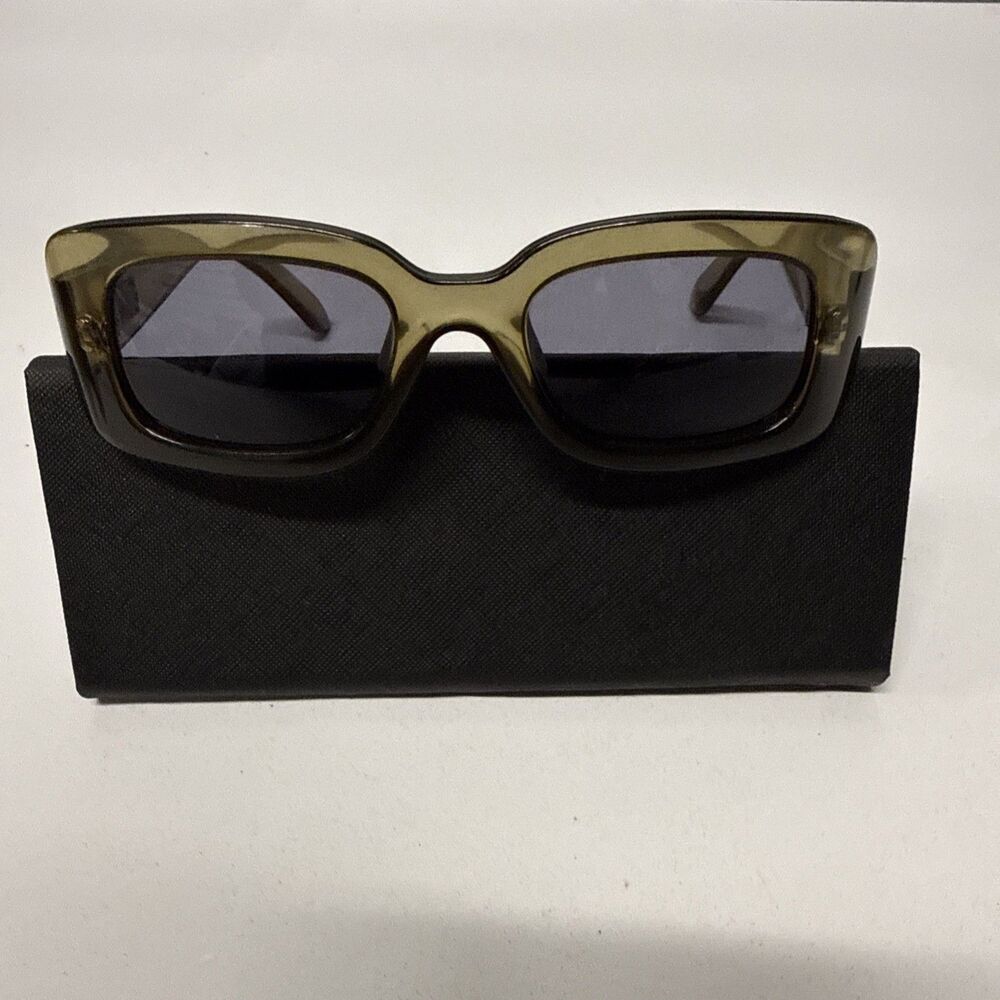 Vintage Gucci Olive Green Sunglasses, 2431/S, 6UF, 135 49 20, Made In Italy